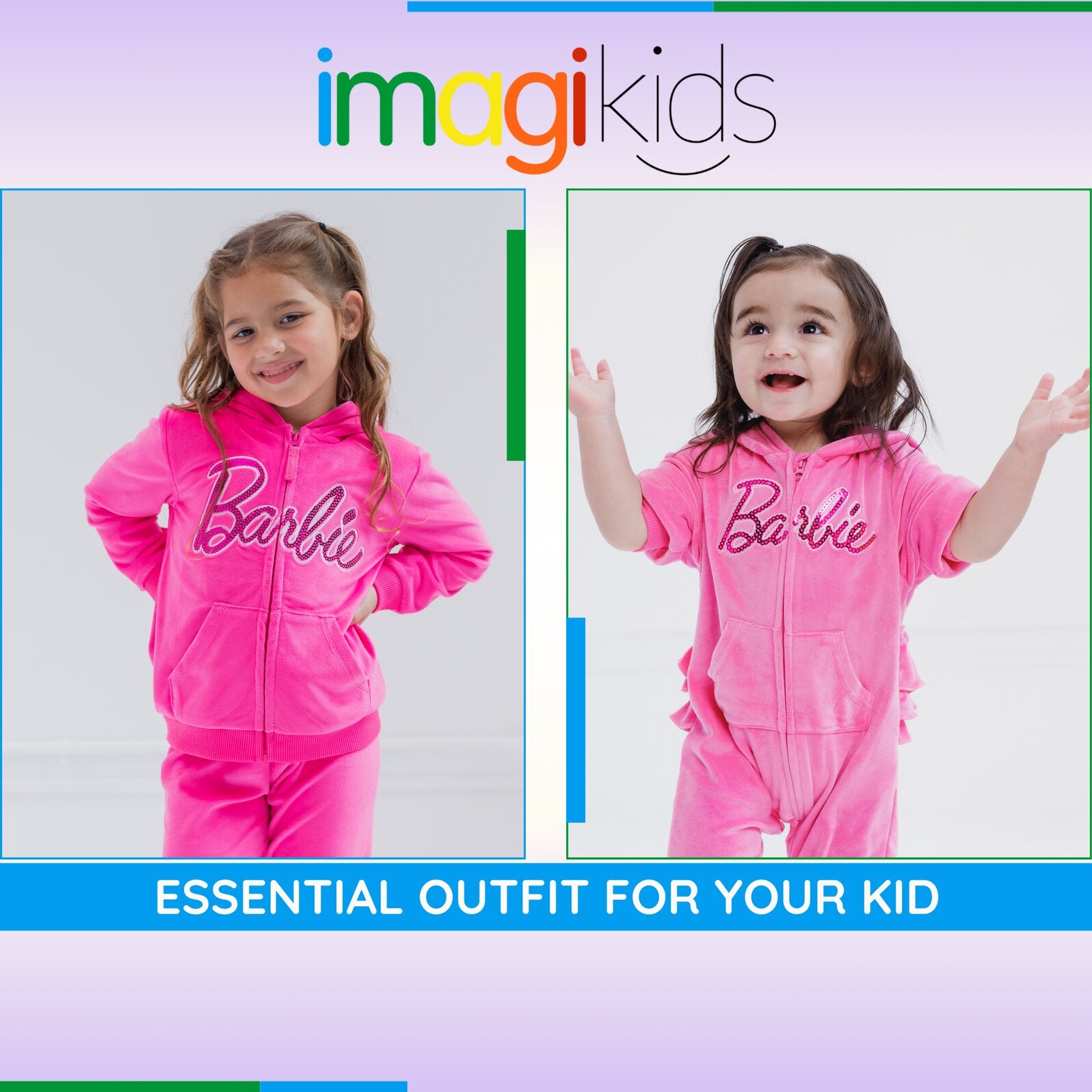 17cm Doll Clothes 5-Piece Set – Zip Hoodie, Pants, Headband, Shoes & Crossbody Bag For 6-7 Inch Dolls (Doll Not Included)