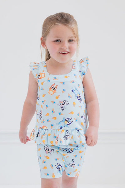Bluey Matching Family Tank Top and Shorts Outfit Set - imagikids