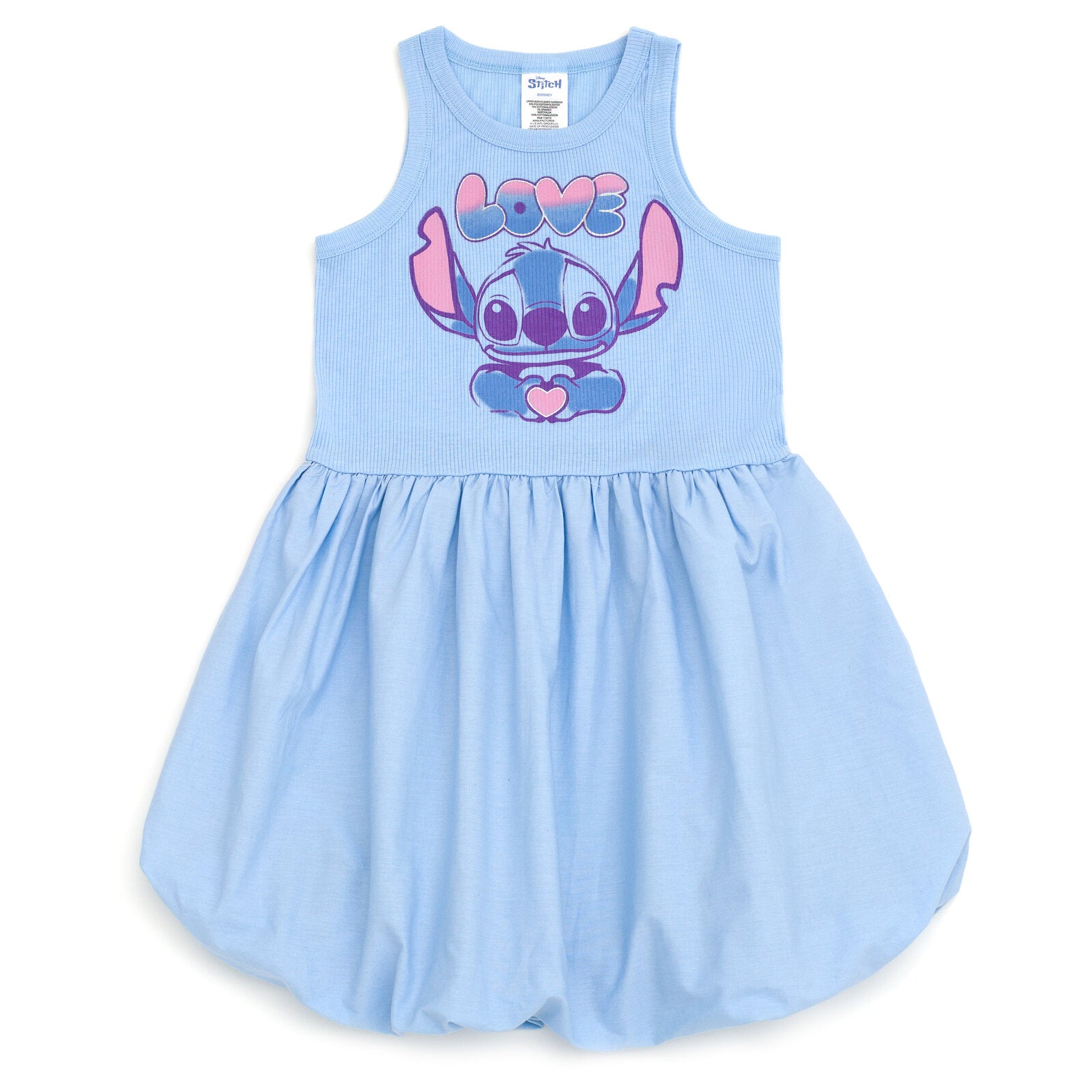 Disney Lilo & Stitch Bubble Ribbed Dress – imagikids