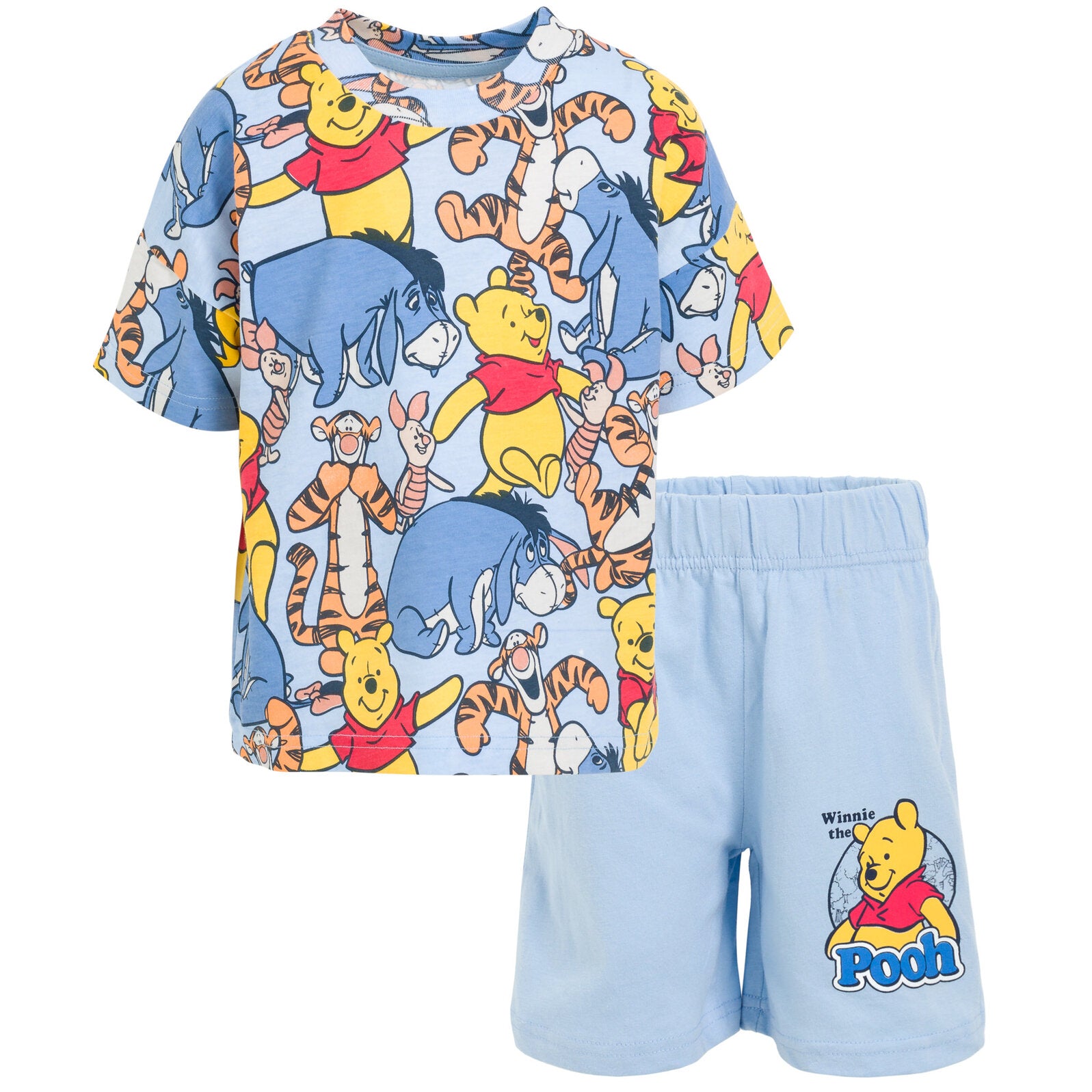 Ved en fejltagelse Styring Subjektiv Disney Mickey Mouse Winnie the Pooh Winnie the Pooh T-Shirt and Shorts  Outfit Set | imagikids Baby and Kids Clothing