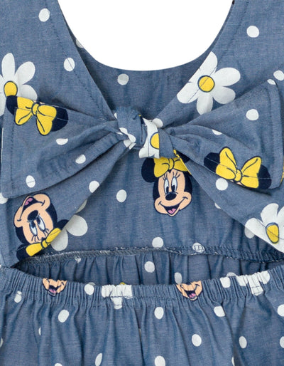 Disney Minnie Mouse Chambray Skater Dress - imagikids