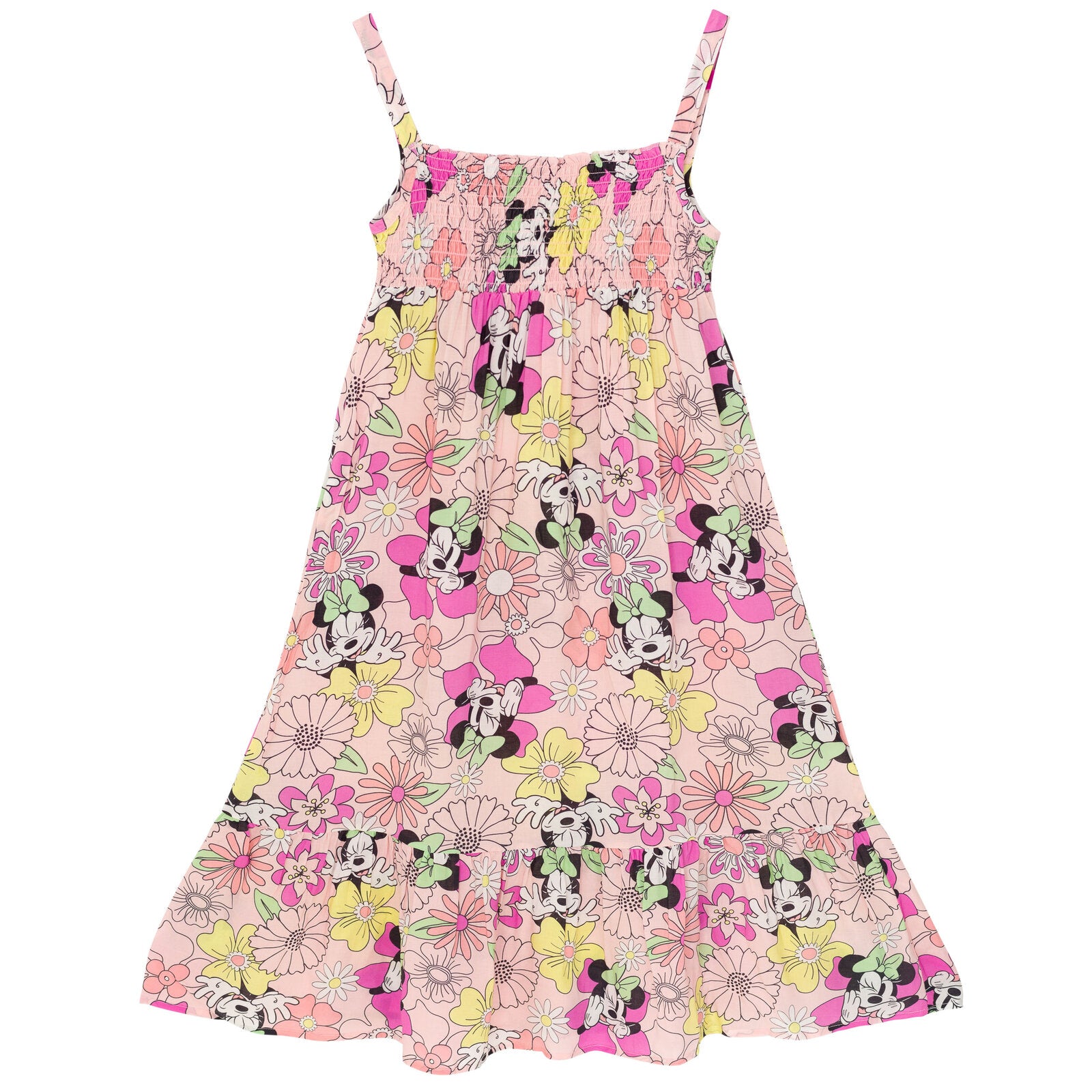 minnie mouse smocked dress Disney Minnie Mouse Floral Smocked Maxi Dress Little Kid to Big