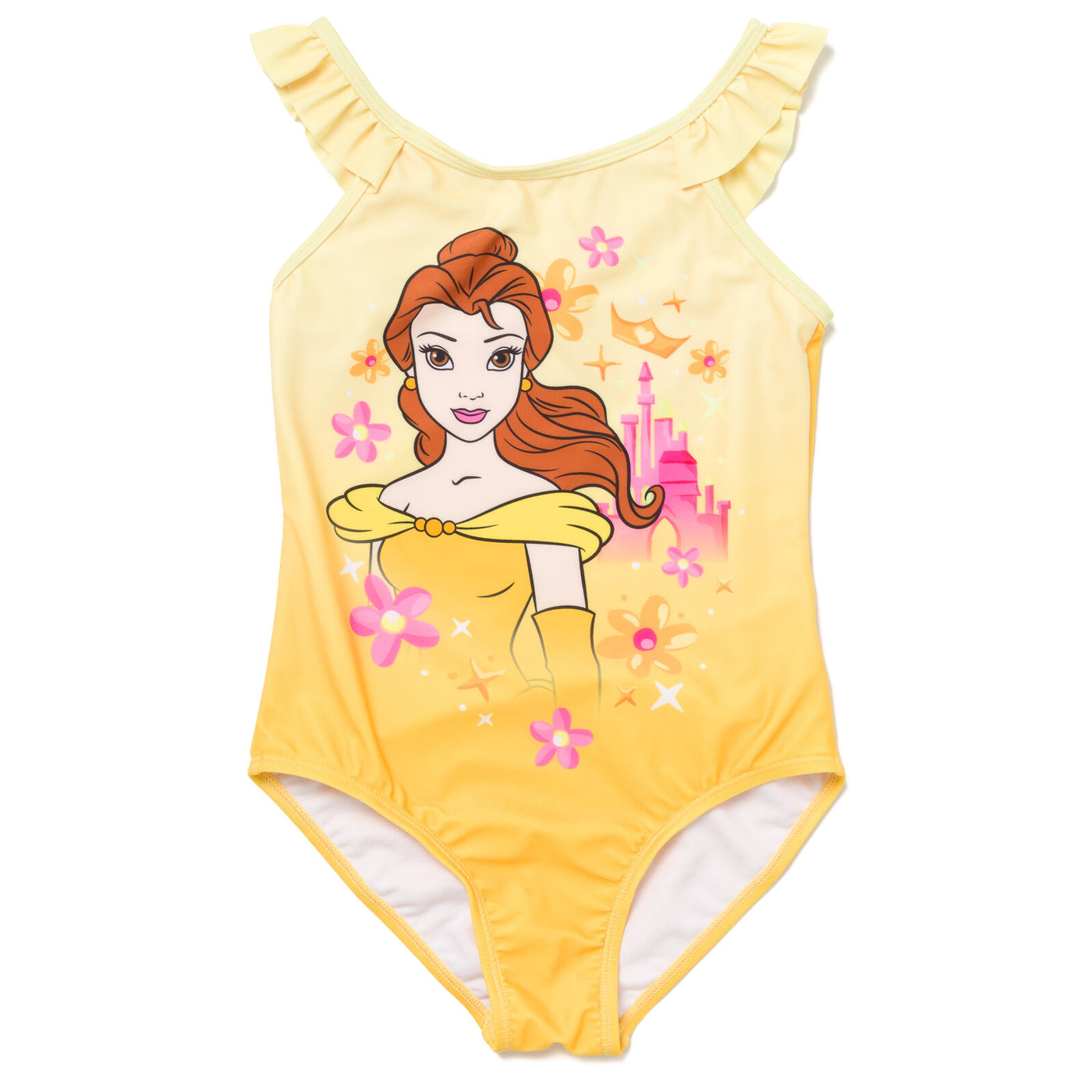 Disney Princess Belle UPF 50+ One Piece Bathing Suit