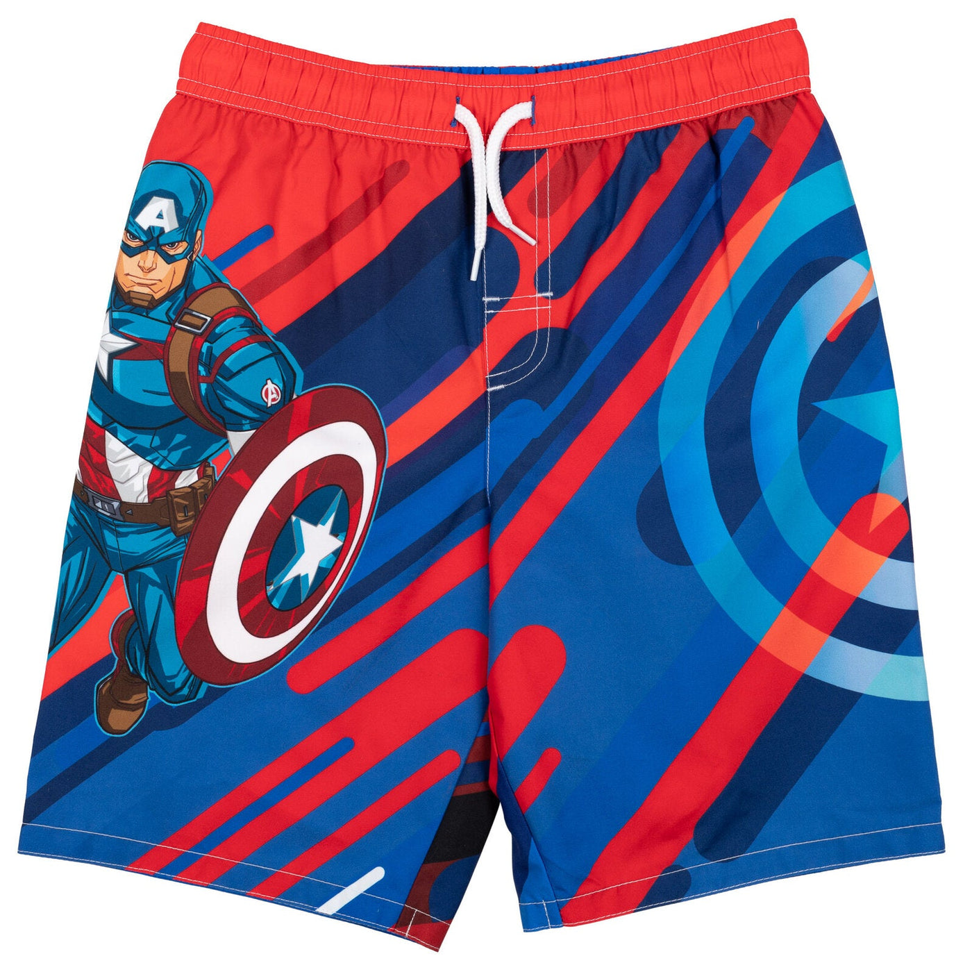 Marvel Avengers 3 Pack UPF 50+ Swim Trunks Bathing Suits - imagikids