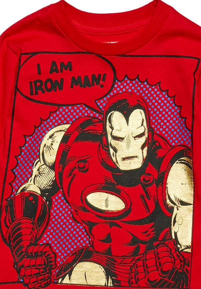 Marvel Avengers 4 Pack Long Sleeve Graphic T-Shirts - imagikids