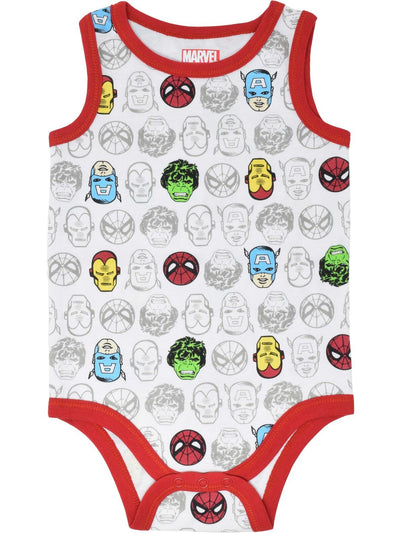 Marvel Avengers 5 Pack Bodysuits - imagikids