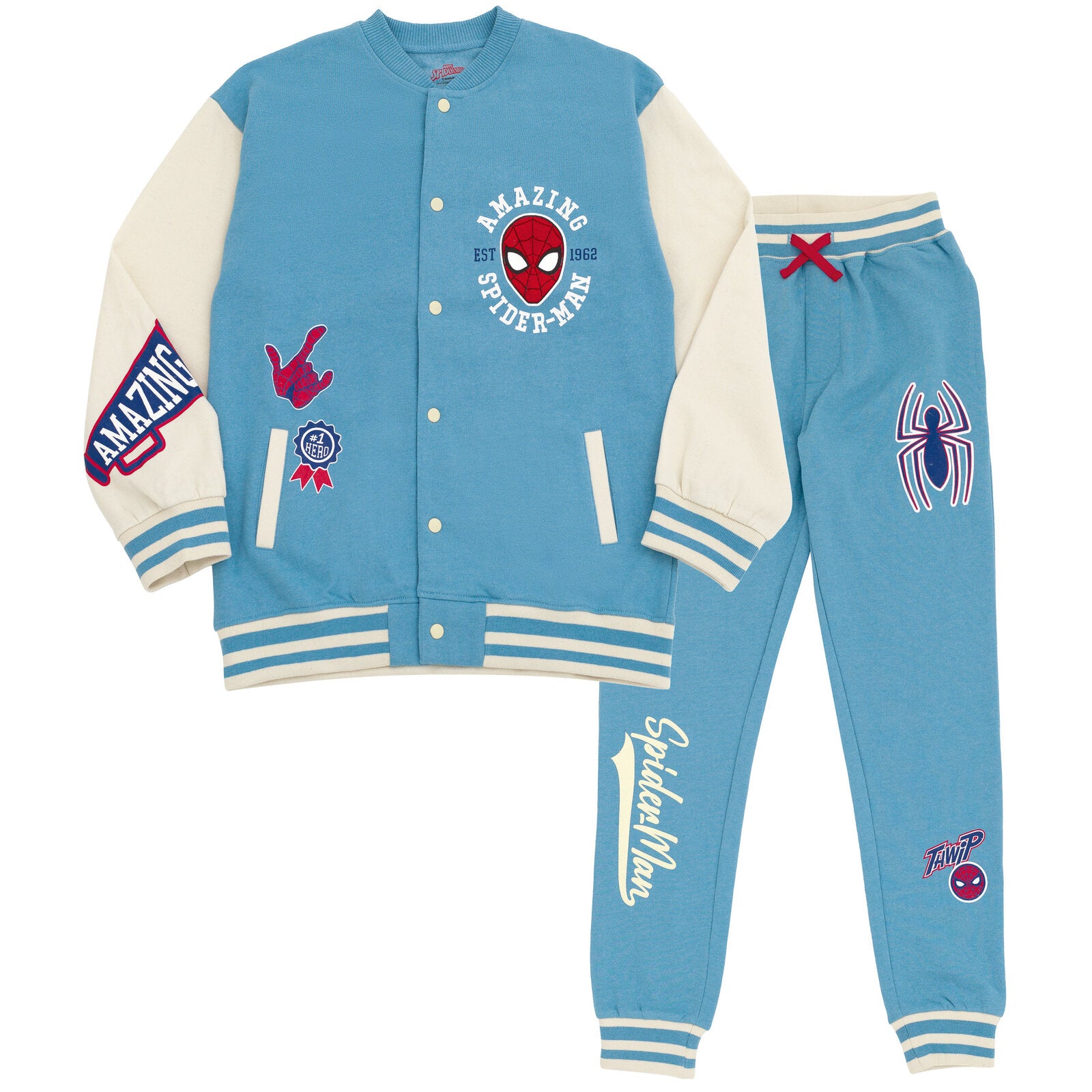 Marvel Spider-Man Fleece Bomber Jacket and Jogger Pants | FREE Shipping on  Orders $50+ and Free Returns – imagikids