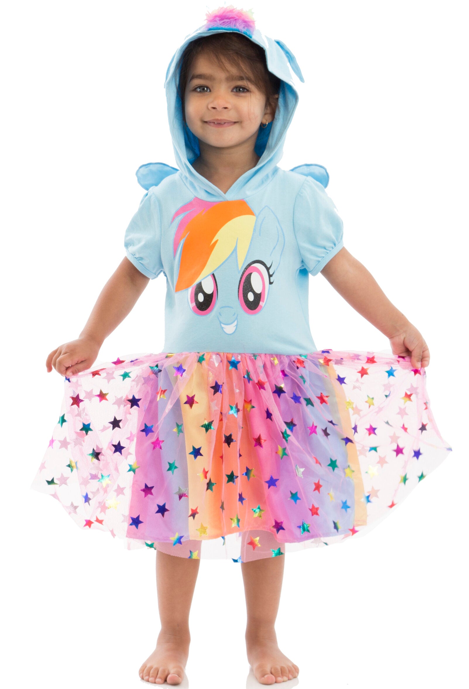 rainbow dash party dress My Little Pony Rainbow Dash Tutu Prestige Costume For Girls