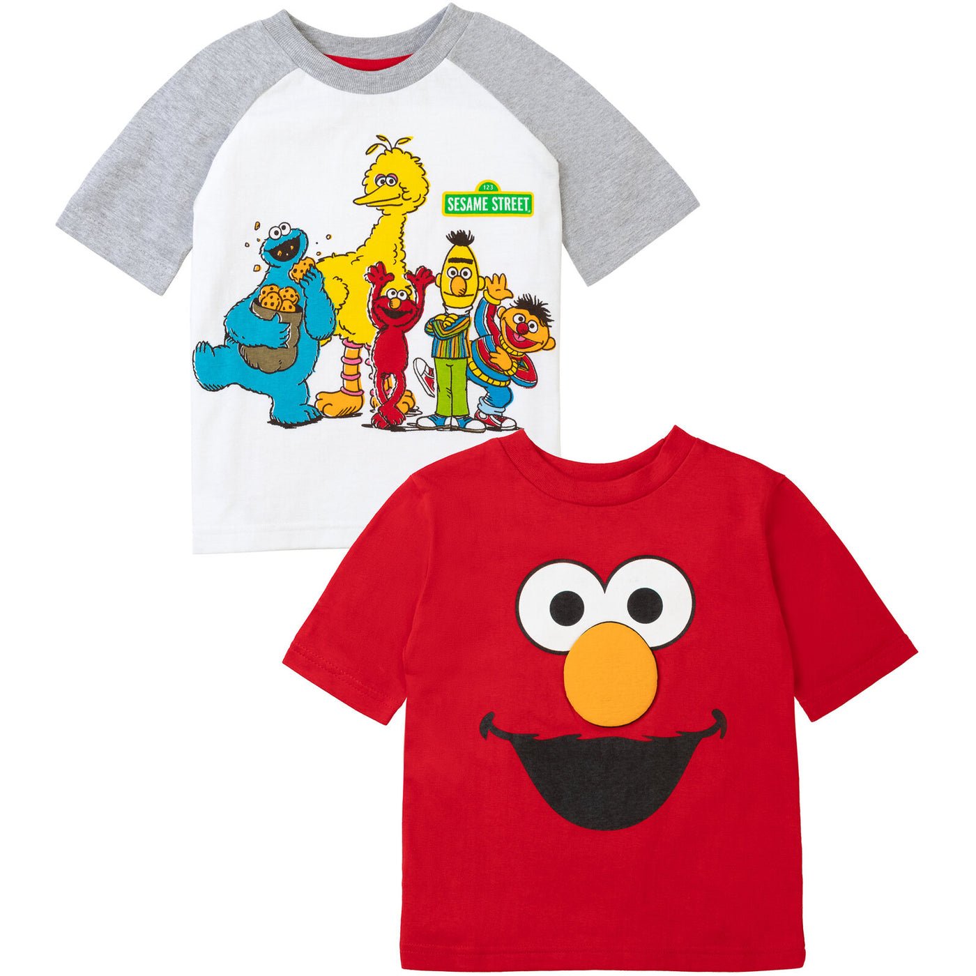 Sesame Street 2 Pack Graphic T-Shirts