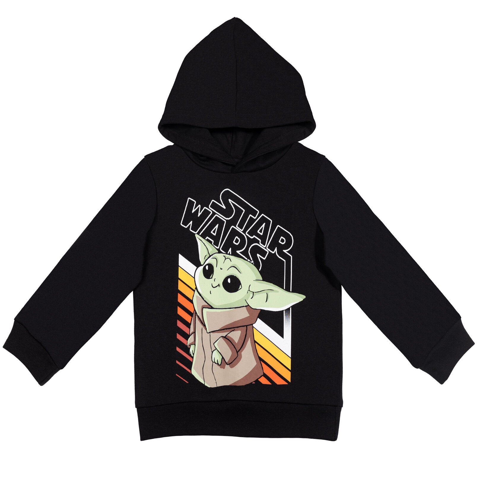 Sweat Capuche Enfant Star Wars Yoda - Taille L - Fermeture Zip - Polaire Brun - NEUF