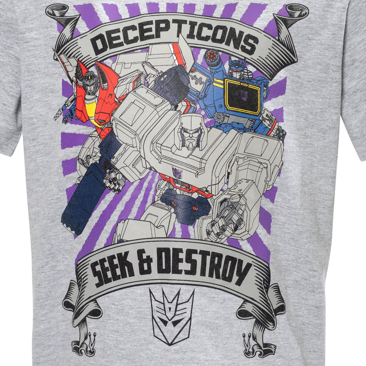 Transformers Megatron 3 Pack Athletic Pullover T-Shirts - imagikids