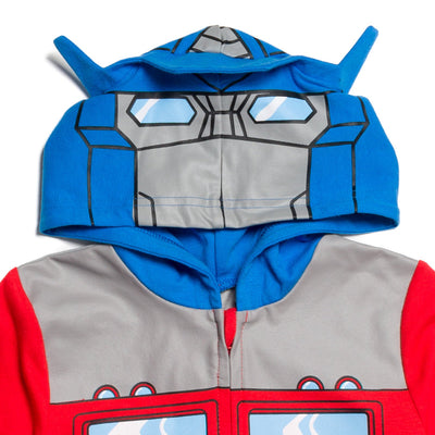 Transformers Optimus Prime Zip Up Costume Coverall - imagikids