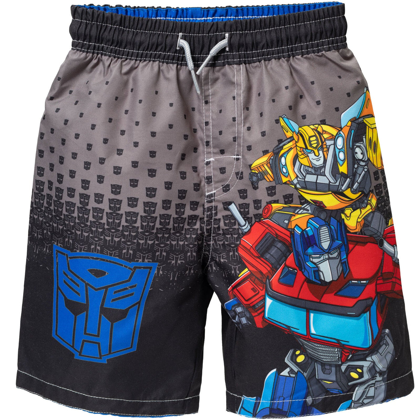 Transformers UPF 50+ Rash Guard Swim Trunks Outfit Set - imagikids