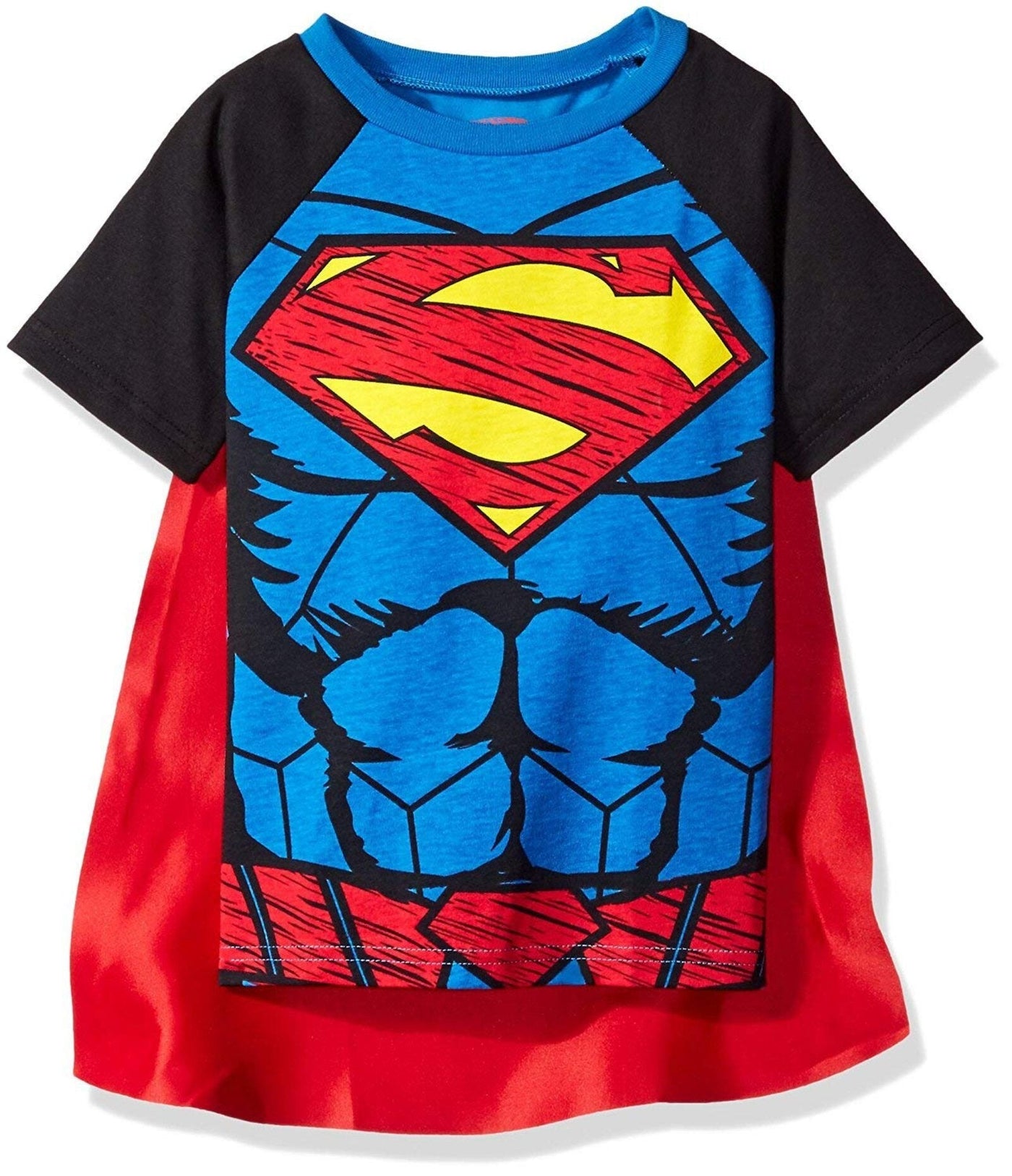 Warner Bros. Justice League Superman Cosplay T-Shirt and Cape - imagikids