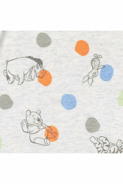 Winnie the Pooh 5 Pack Long Sleeve Bodysuit - imagikids