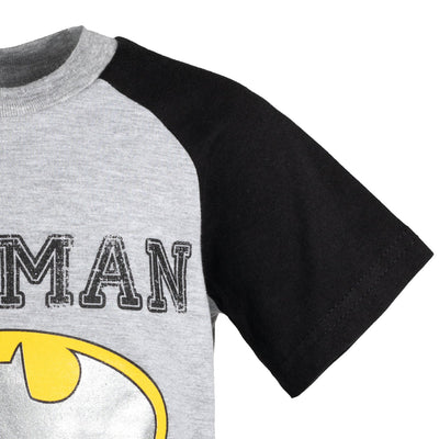 DC Comics Batman Graphic T-Shirt & French Terry Shorts - imagikids