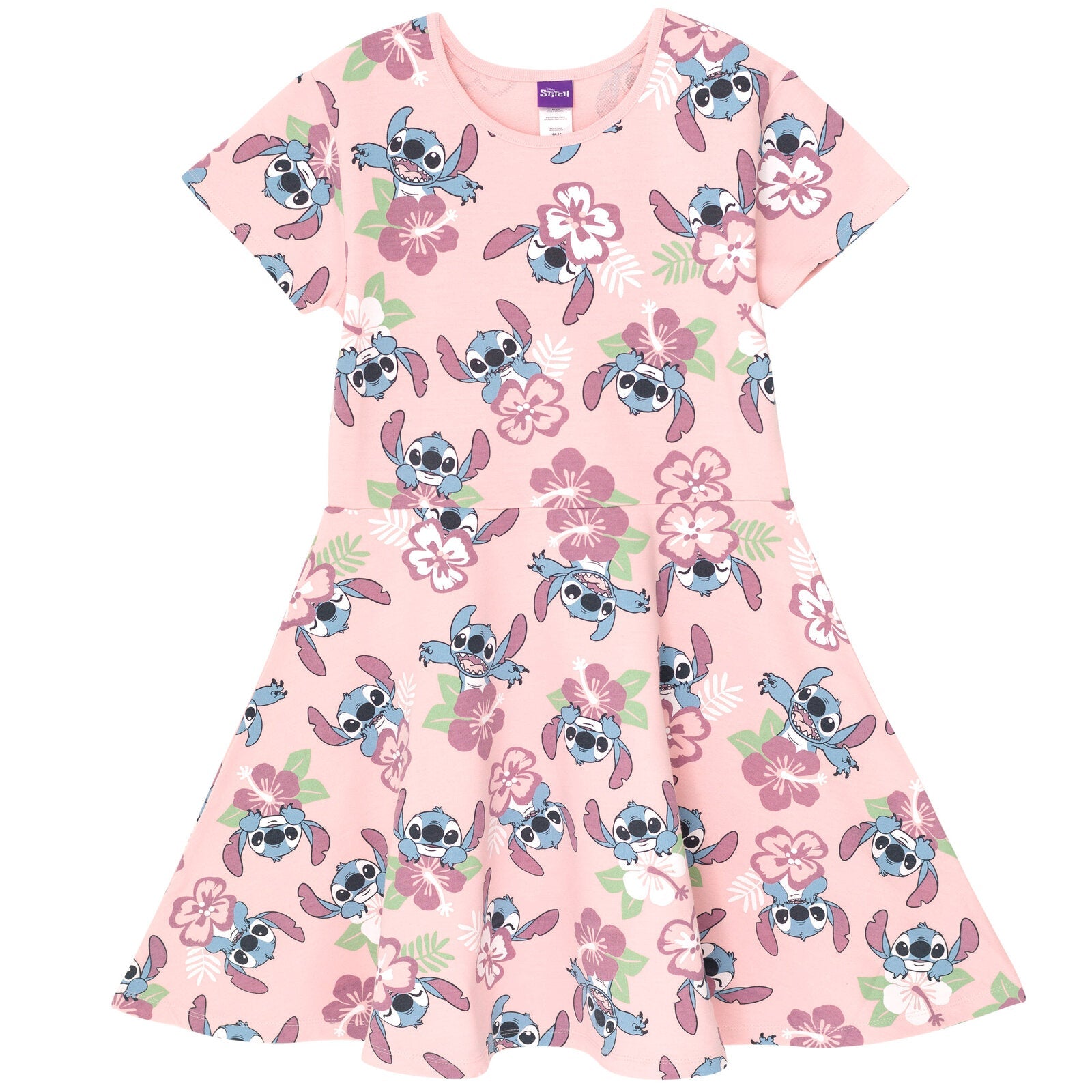 lilo skater dress Disney Lilo & Stitch Girls Skater Dress Toddler to Big Kid 14-16