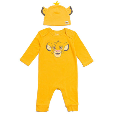 Disney Lion King Simba Snap Cosplay Coverall and Hat - imagikids
