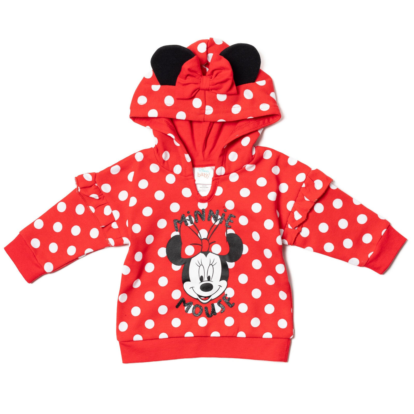 Disney Minnie Mouse 3 Piece Hoodie Outfit Set - imagikids