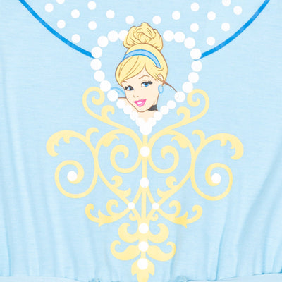 Disney Princess Cinderella Romper With Skirt Overlay - imagikids