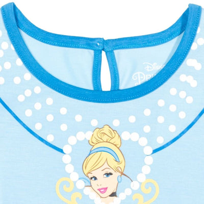 Disney Princess Cinderella Romper With Skirt Overlay - imagikids