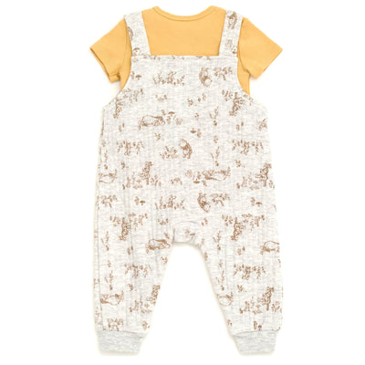Disney Winnie the Pooh Bodysuit and Overall Outfit Set - imagikids