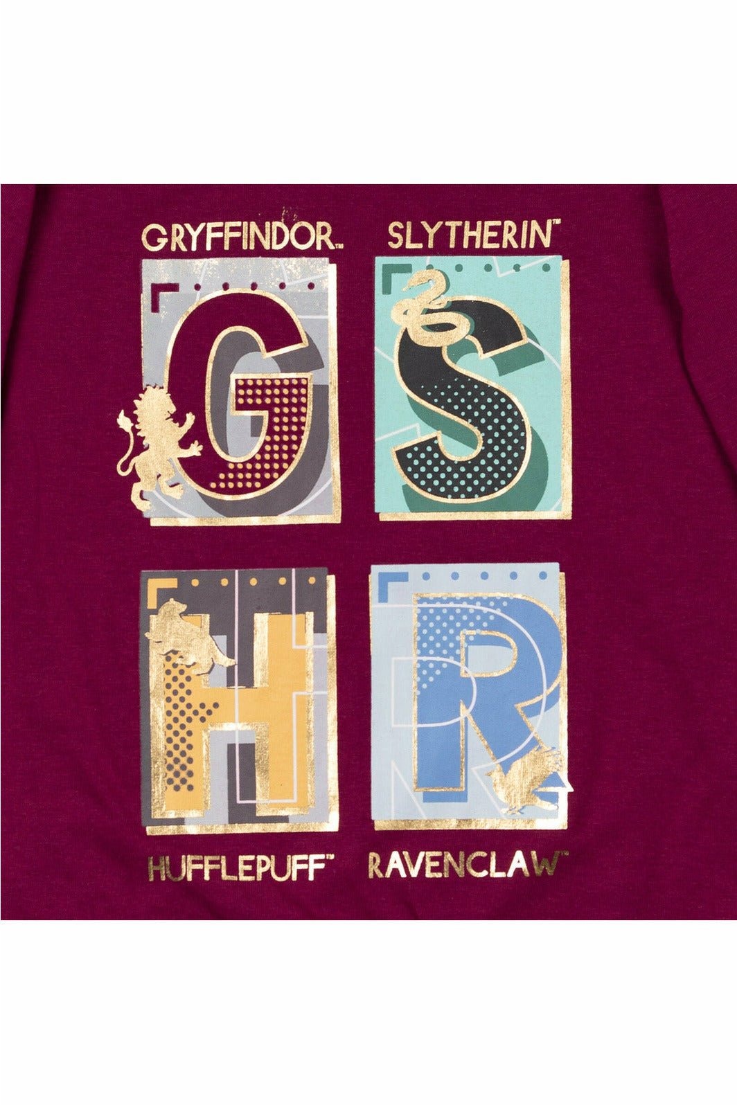 Hogwarts Long Sleeve Graphic T-Shirt & Leggings Set - imagikids