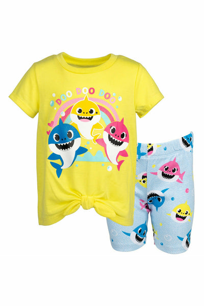 Pinkfong Baby Shark Graphic T-Shirt & Shorts