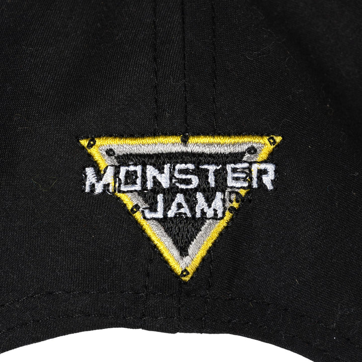 Monster Jam Boys' Cosplay Strapback Baseball Cap Grave Digger Green