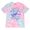 Sesame Street Cookie Monster Men's Crewneck Short Sleeve T-Shirt Tie Dye