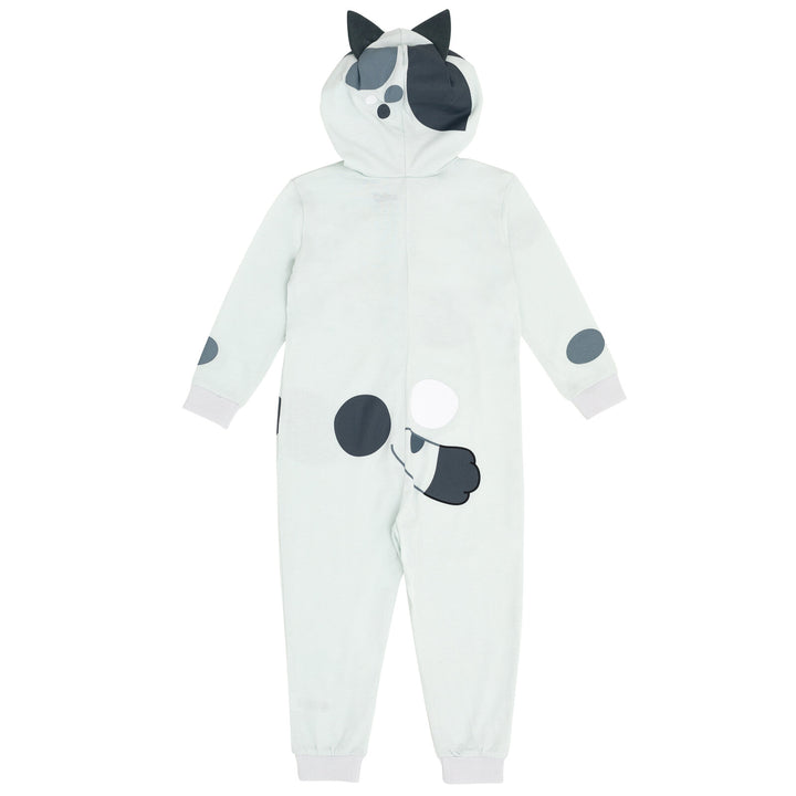 Bluey Muffin Cosplay Hooded Coverall Grey Blue