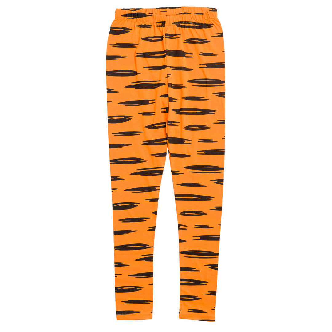 Disney Winnie the Pooh Tigger Cosplay 2-Piece Hooded Tee and Leggings Set Orange