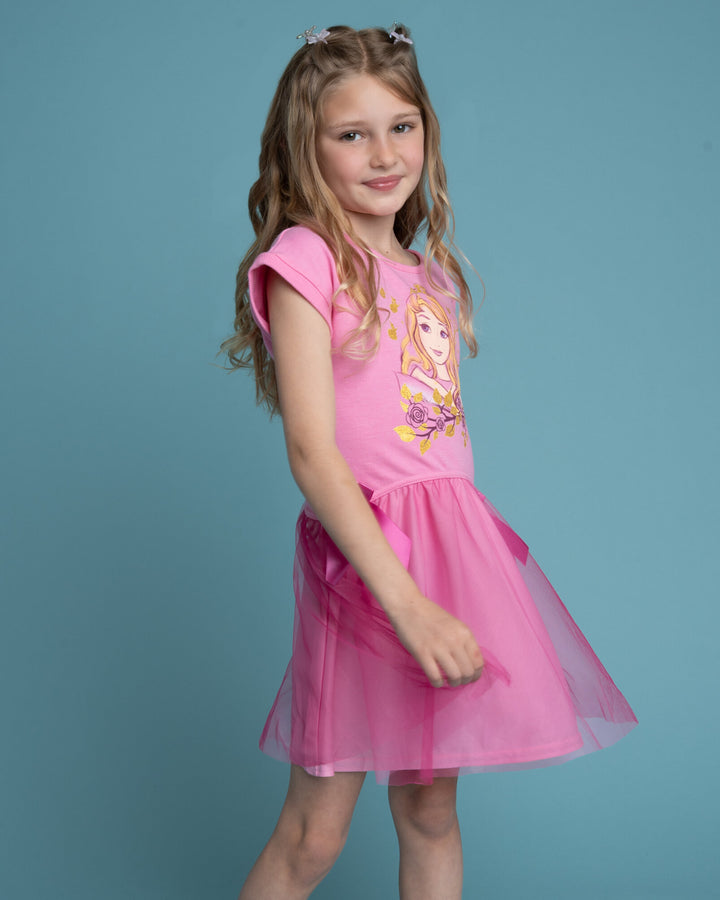 Disney Sleeping Beauty Aurora Girls' Tutu Dress Rose Pink