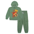 Nickelodeon Paw Patrol 2-Piece Fleece Hoodie and Jogger Pants Set Dinosaur Green
