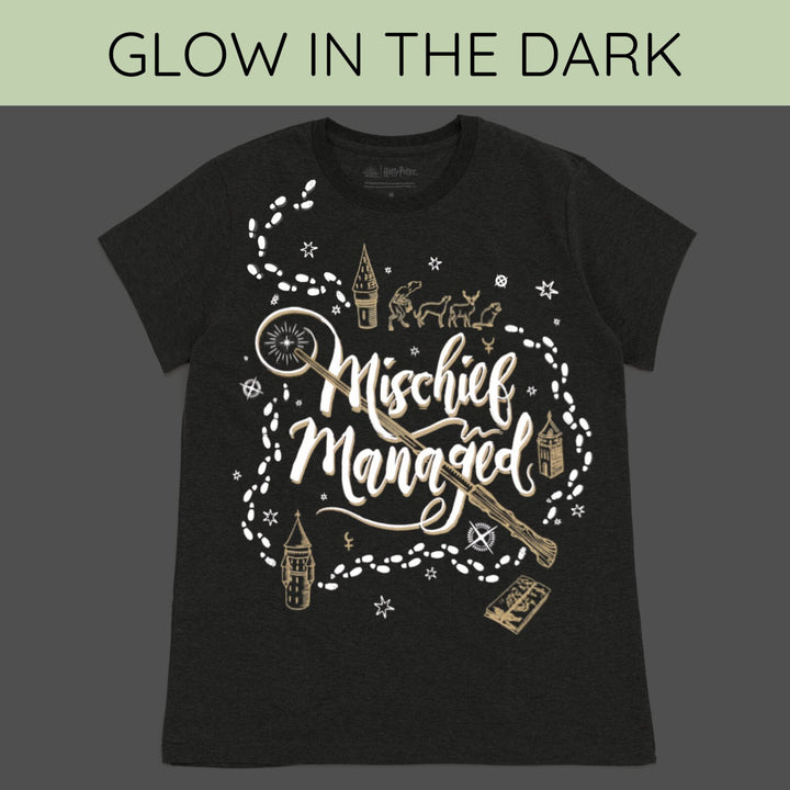 Harry Potter Women's Short Sleeve Graphic T-Shirt Dark Charcoal