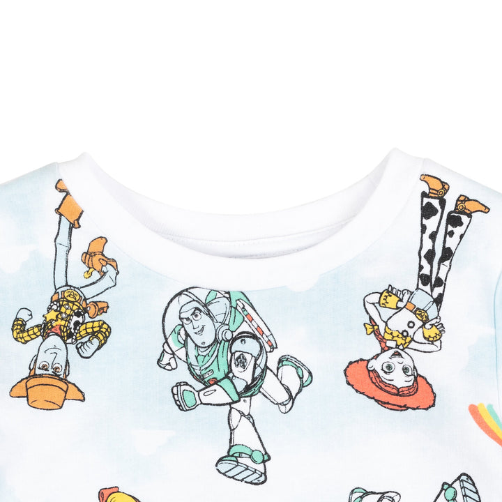 Disney Toy Story Girls' Pullover Sweatshirt Blue