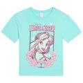 Disney Aladdin Princess Jasmine Women's Short Sleeve T-Shirt Light Teal