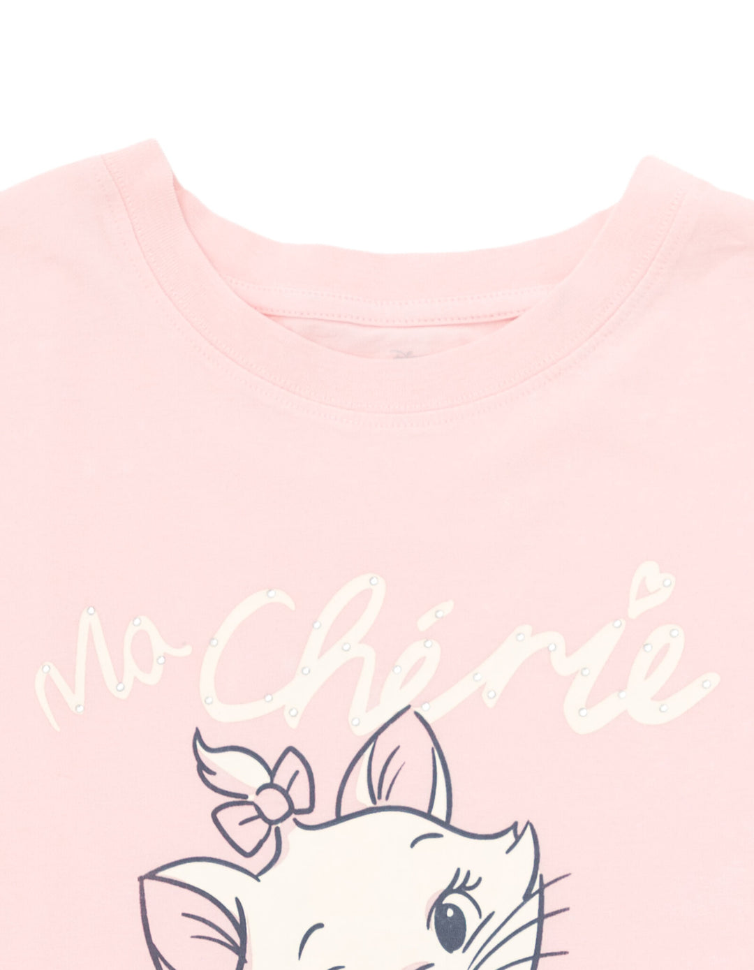 Disney The Aristocats Marie Women's Short Sleeve T-Shirt Pink