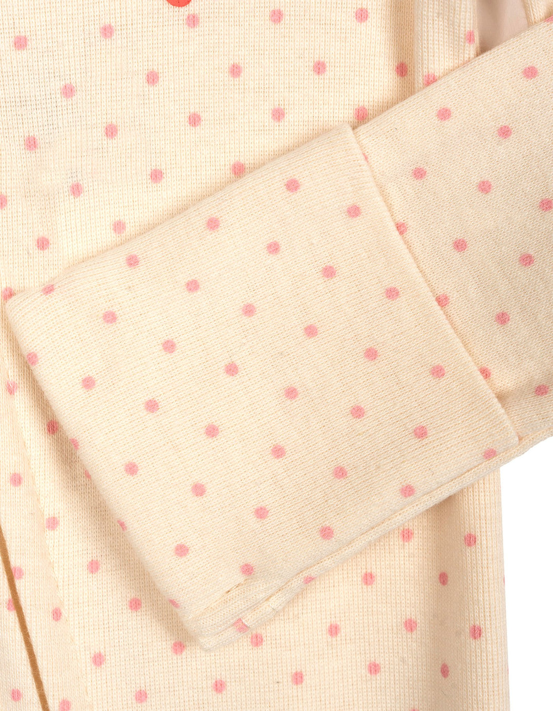 Minnie Mouse Baby Girls' 2-Pack Footed Sleep N' Play Pink Ivory