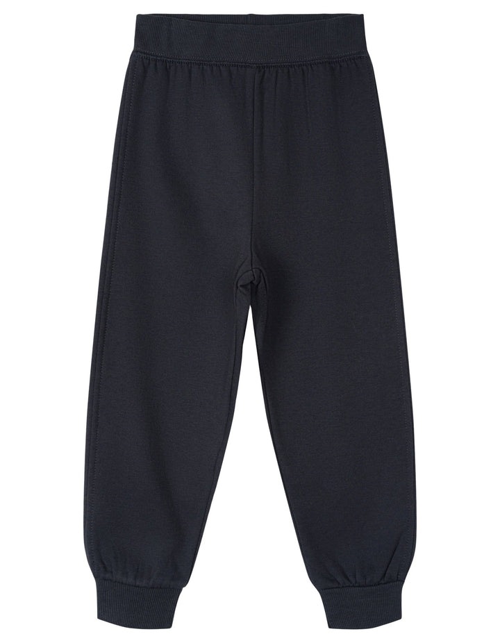 Disney Mickey Mouse Boys' 2-Piece Fleece Sweatshirt and Pants Set Cream Navy