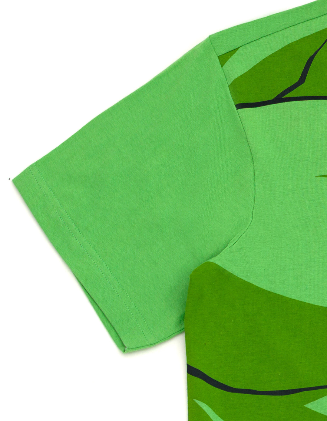 Marvel Avengers The Hulk Cosplay Short Sleeve T-Shirt Classic Green