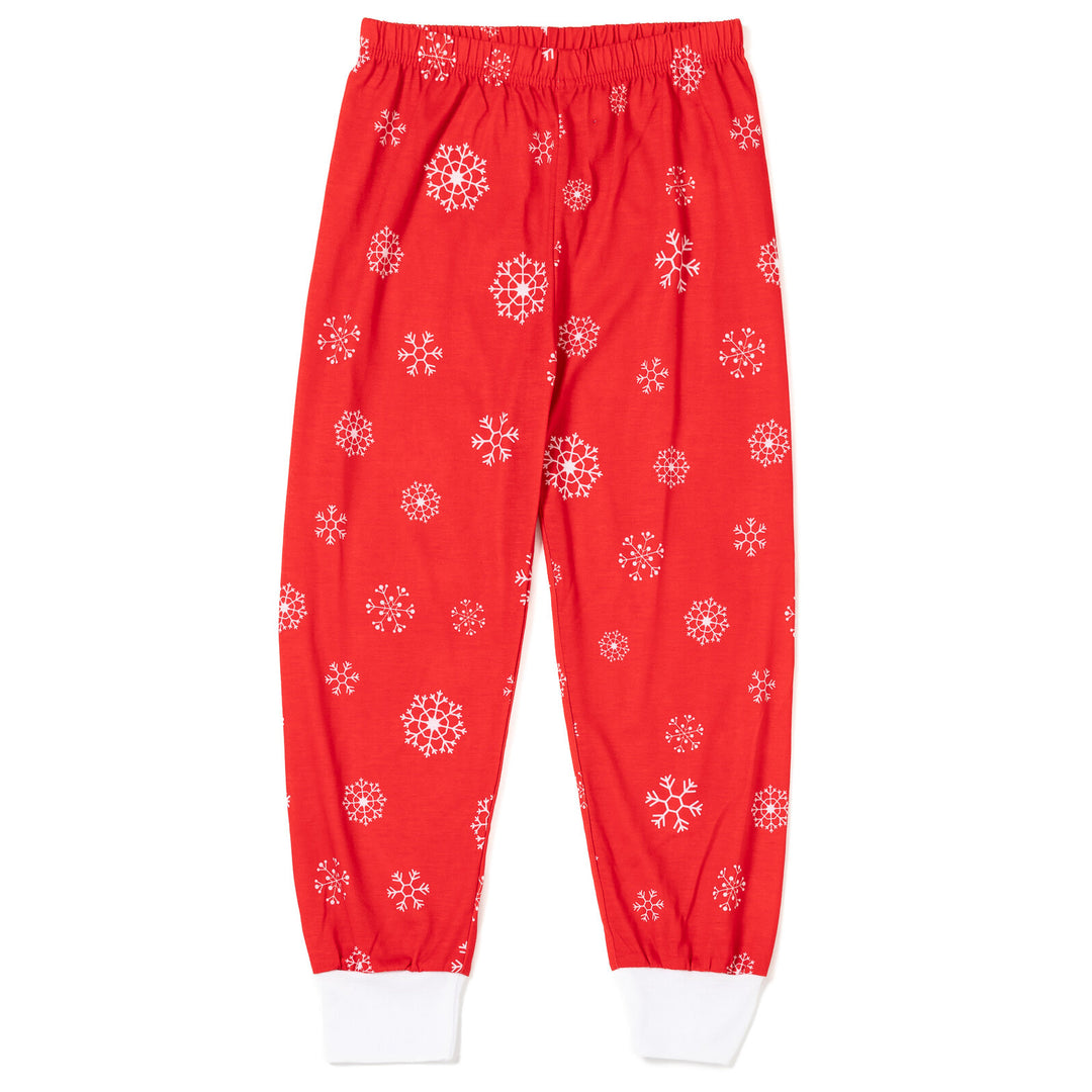 DC Comics Justice League Wonder Woman Holiday 2-Piece Long Sleeve Pajama Set Red