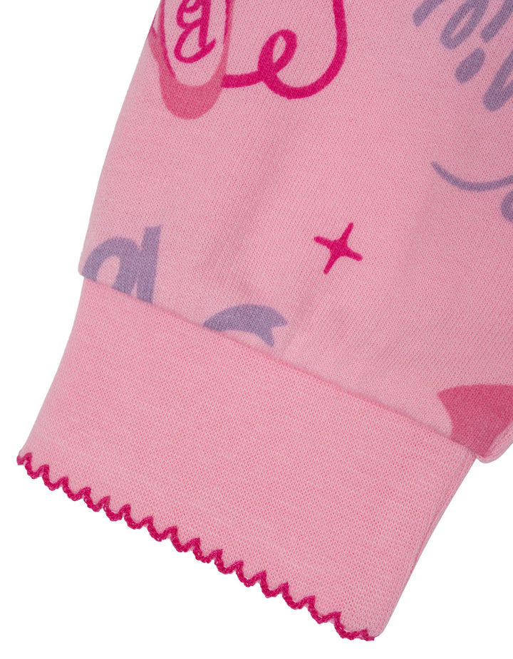 Barbie Girls' Glitter Tutu Dress Pink Purple Ombre
