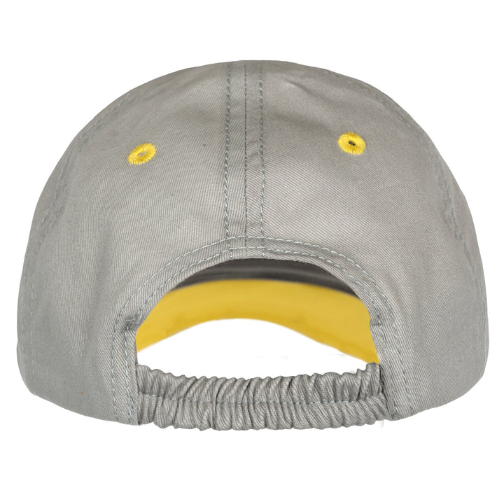 John Deere Toddler Boys' Strapback Baseball Cap Cool Grey Yellow