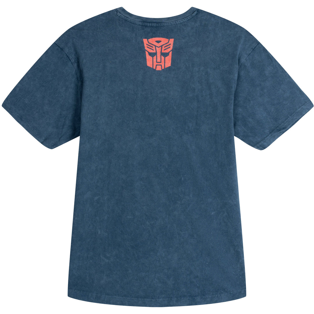 Transformers Matching Family Short Sleeve T-Shirt Prime Bumblebee Navy