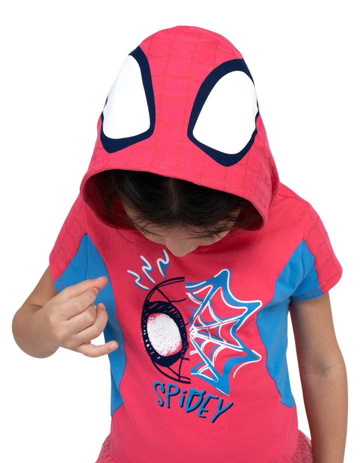 Marvel Spidey and His Amazing Friends Girls' Blue Red