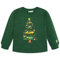 John Deere Boys' Holiday Fleece Pullover Forest Green