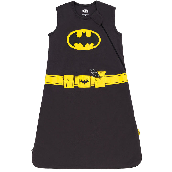DC Comics Justice League Batman Sleeveless Sleep Sack Set Black Yellow