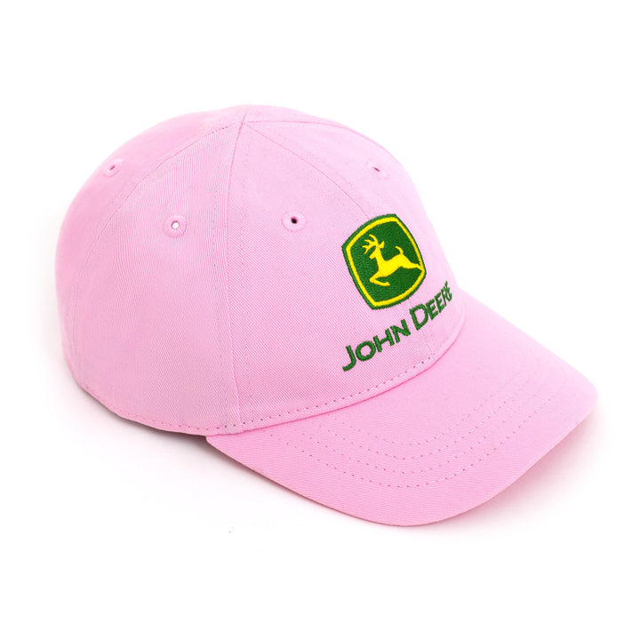 John Deere Toddler Girls' Strapback Baseball Cap Blossom Pink