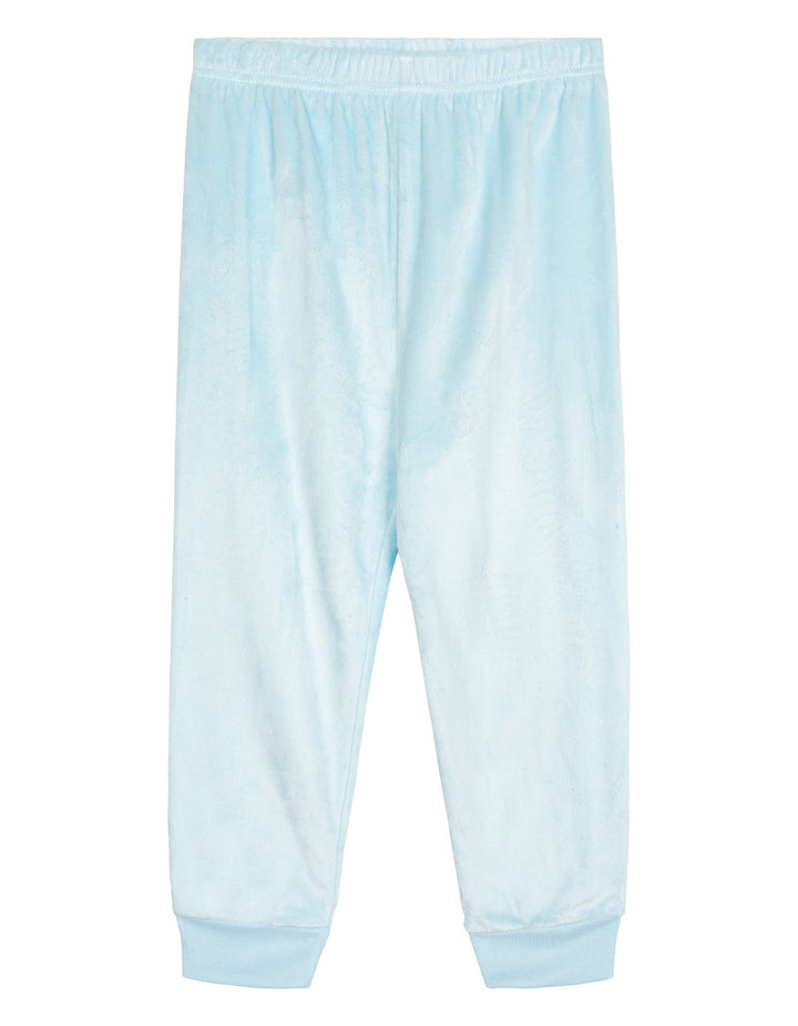 Bluey Girls' Velour Sweatshirt and Pants Set Friends Blue